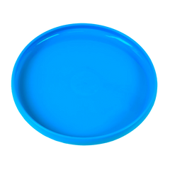 Frisbee de plástico para recreação 22cm econômico Pista e Campo Cor Azul