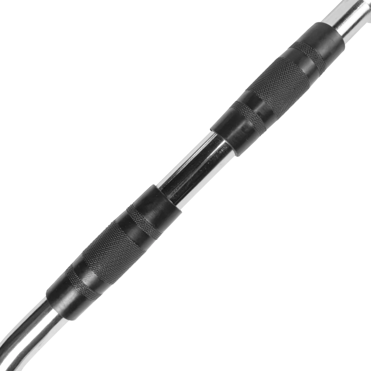 Puxador Pulley Costas 1,20m Maciço com Pegadas e Giro Envolst