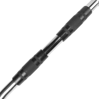 Puxador Pulley Costas 1,20m Maciço com Pegadas e Giro Envolst