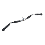Puxador W 76cm Pulley Cromado Maciço com Giro Envolst