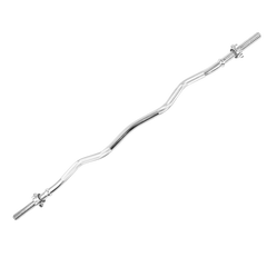 Barra de Musculação W 1,20m Maciça 28mm com Rosca Envolst