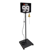 Placar Eletrônico de Voltas em LED para Atletismo