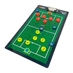 Prancheta tática magnética dupla face com caneta para treinamento de Futebol Society Pista e Campo