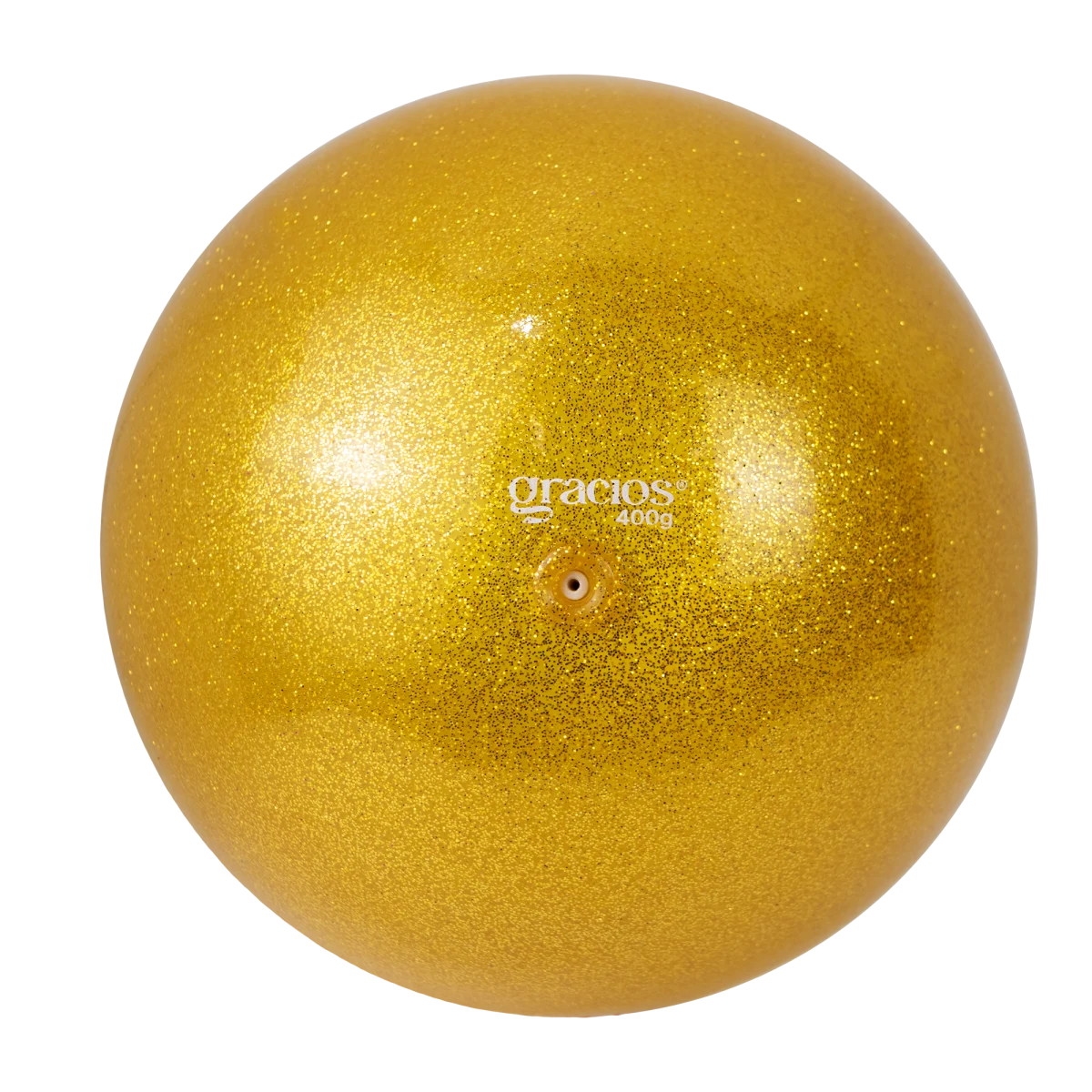 Bola Ginástica Rítmica Oficial 400g Glitter Gracios - Roxo