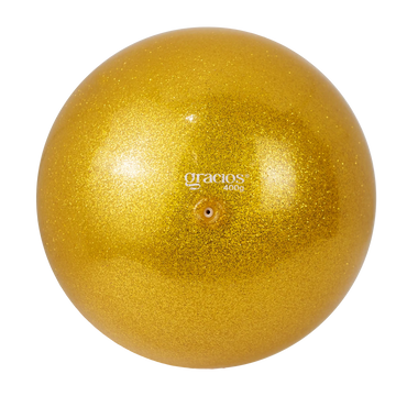 Bola de Ginástica Rítmica 400g Adulto com Glitter Gracios