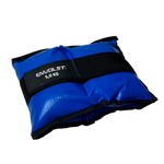 Tornozeleira caneleira em vinilona azul profissional 5kg Envolst - par