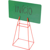 Quadro e placa de aviso com suporte para recreação infantil Pista e Campo