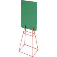 Quadro e placa de aviso com suporte para recreação infantil Pista e Campo