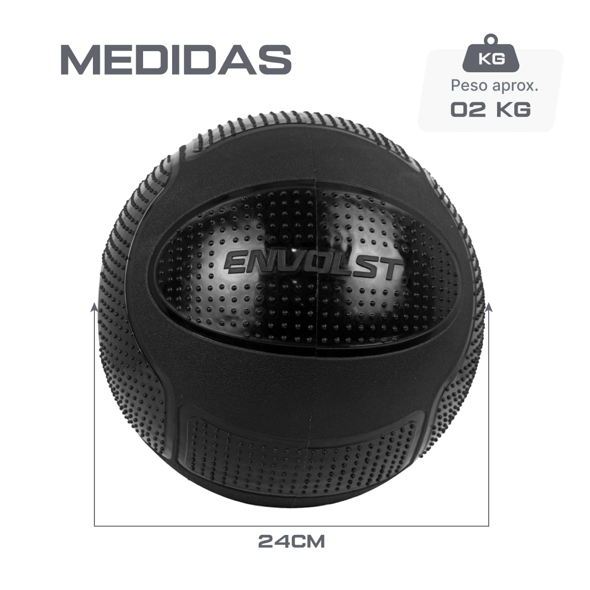 Slam Ball 2kg Envolst
