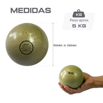 Peso de Arremesso 5 kg em Ferro para Atletismo Pista e Campo