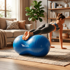 Bola Feijão Peanut Ball 90cm Anti-Estouro Envolst - Azul