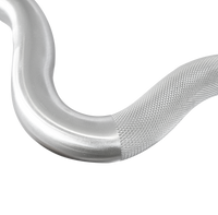 Barra W Super Curl Olímpica 1,20 m Hard Chrome Envolst