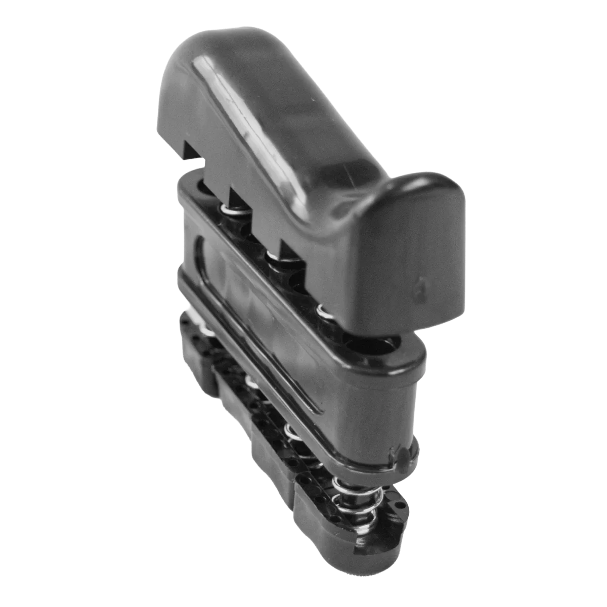 Exercitador para mãos e dedos com molas Envolst - Cor: Preto