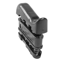 Exercitador para mãos e dedos com molas Envolst - Cor: Preto