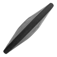 Disco de atletismo de borracha preto com centro colorido 1,25kg Pista e Campo