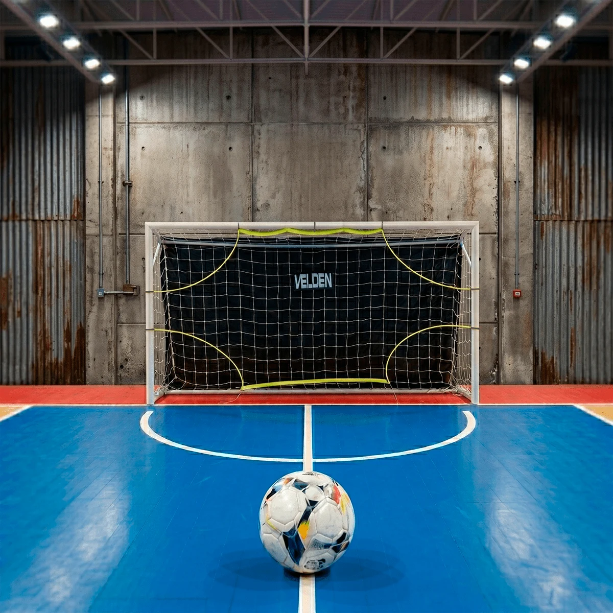 Rede de nylon vazada para trave de futsal e handebol treinamento de pontaria Velden