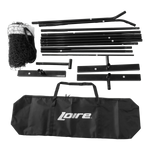 Kit completo de pickleball com rede portátil, 4 raquetes e 12 bolas Loire