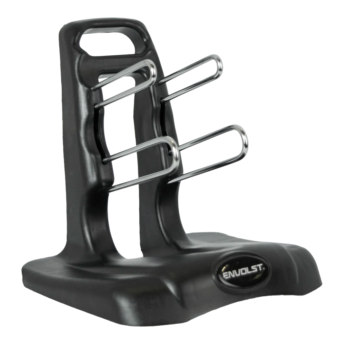 Conjunto 6 Halteres Neoprene 1, 2 e 3kg e Suporte Envolst