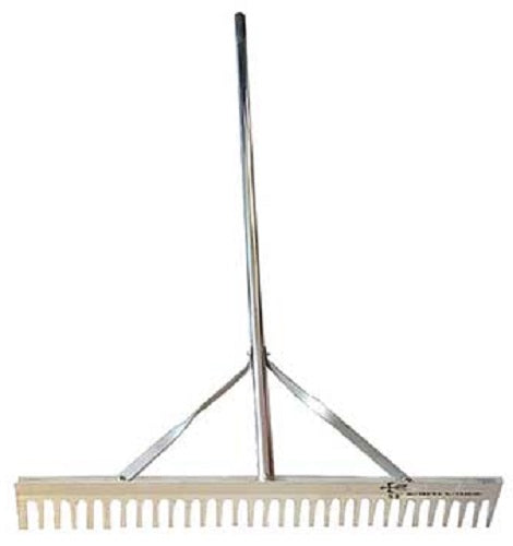 Rastelo rodo nivelador para caixa de areia de alumínio Pista e Campo