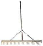 Rastelo rodo nivelador para caixa de areia de alumínio Pista e Campo