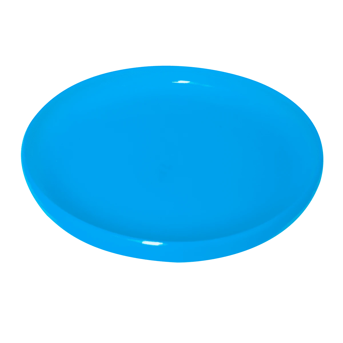 Frisbee de plástico para recreação 22cm econômico Pista e Campo Cor Azul