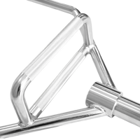 Barra Hexagonal Trap Bar Olimpica Cromada Envolst