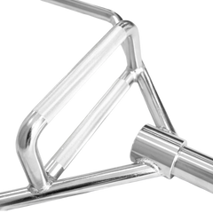 Barra Hexagonal Trap Bar Olimpica Cromada Envolst