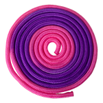 Corda Oficial Ginástica Rítmica 3m Gracios - Roxo e Rosa