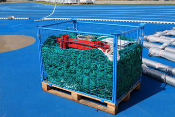 Rede de reposição para gaiola de atletismo WA-IAAF Polanik KLM-7/10-A