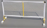 Postes e rede de PVC para voleibol aquático Pista e Campo
