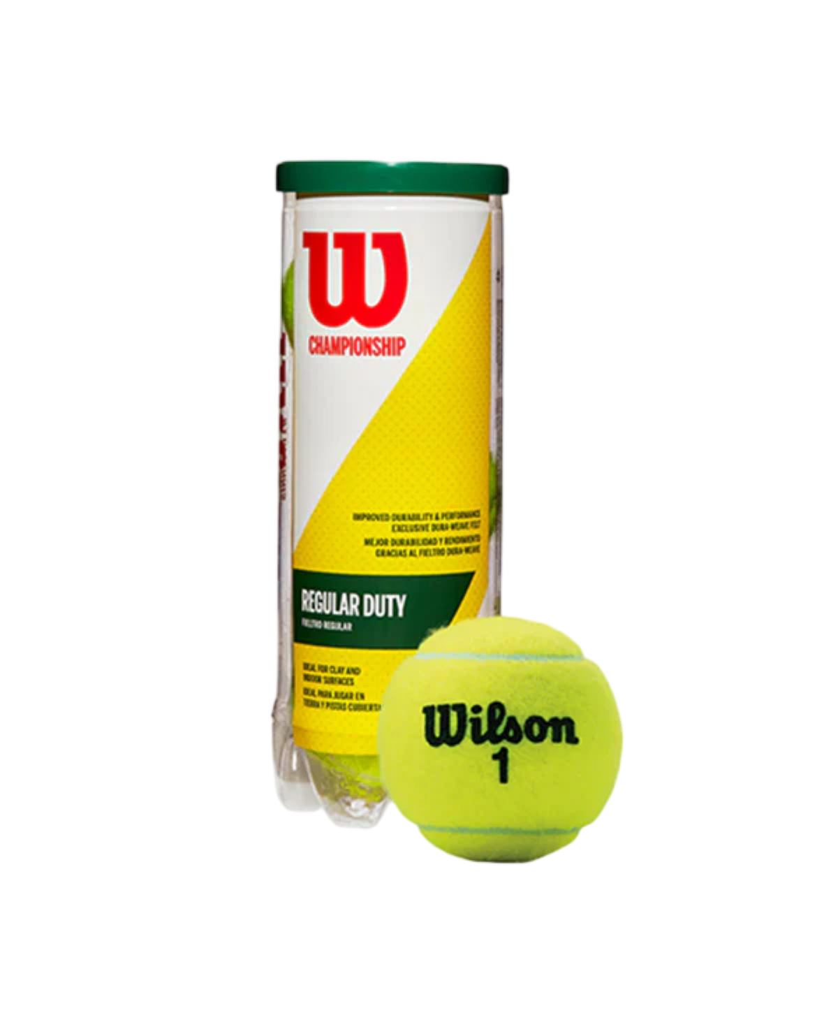 Bola de Tênis Wilson Championship Regular Duty Tubo 3un