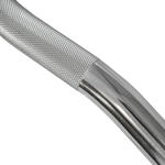 Barra W Super Curl 1,20m Olimpica Cromada Envolst