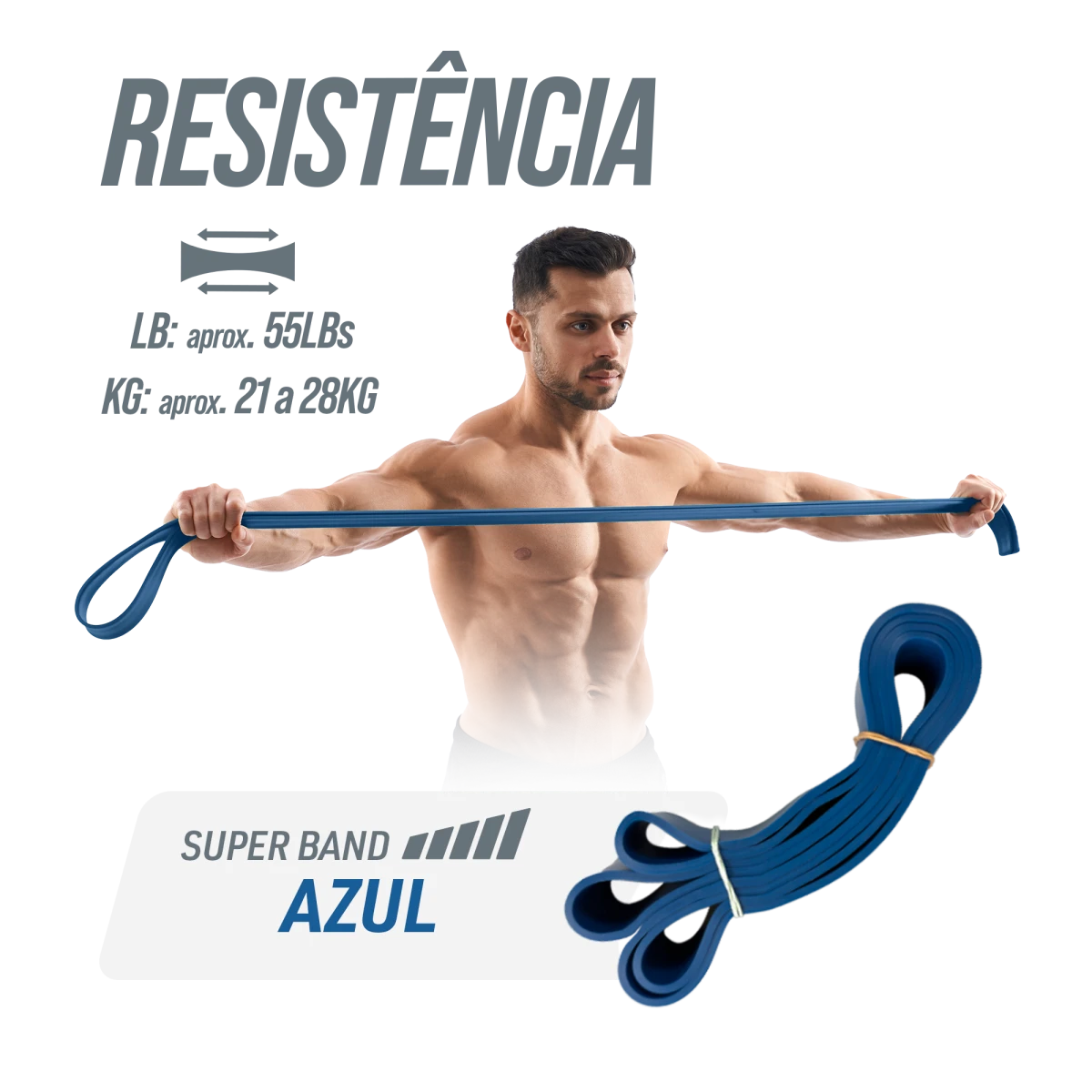 Super Band 6.4 Elástico Extensor Borracha Envolst