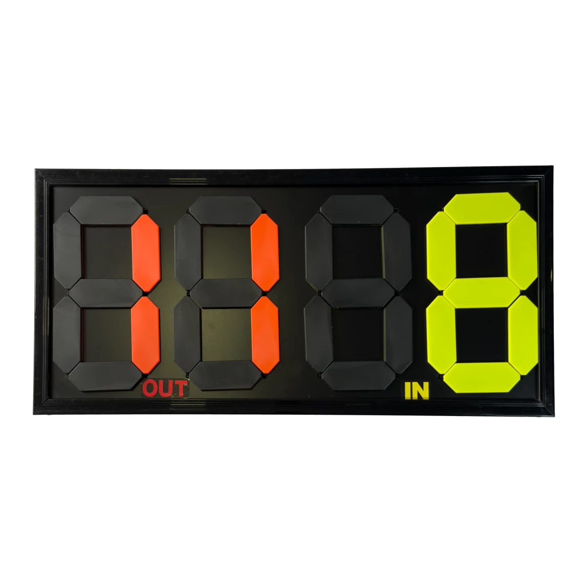 Placar de substituição dupla face 4 dígitos Velden