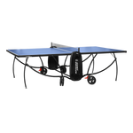 Mesa Tênis de Mesa Dobrável Azul Rede e Porta Itens Giant Dragon