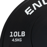 Anilha Olímpica Bumper para Crossfit e LPO 10Lb Envolst