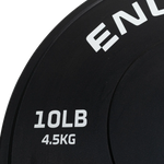 Anilha Olímpica Bumper para Crossfit e LPO 10Lb Envolst