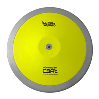 Disco de atletismo de aço e ABS 1,75kg Powered by CBAt