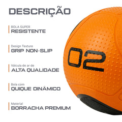Medicine Ball 2kg com Quique Envolst Força e Treino Funcional