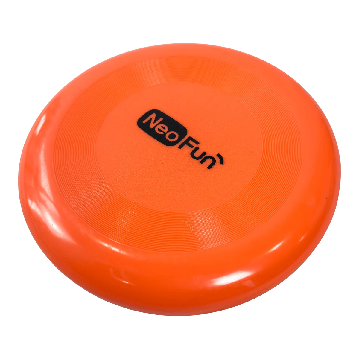 Frisbee de plástico macio  soft para recreação Neofun Laranja