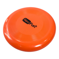 Frisbee de plástico macio  soft para recreação Neofun Laranja