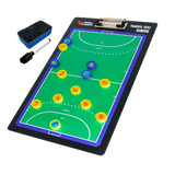 Prancheta tática magnética dupla face com caneta para treinamento de Handebol Pista e Campo
