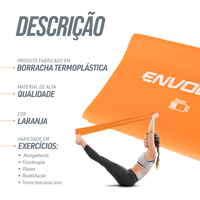 Faixa Elástica (Thera Band) Intensidade Leve Envolst