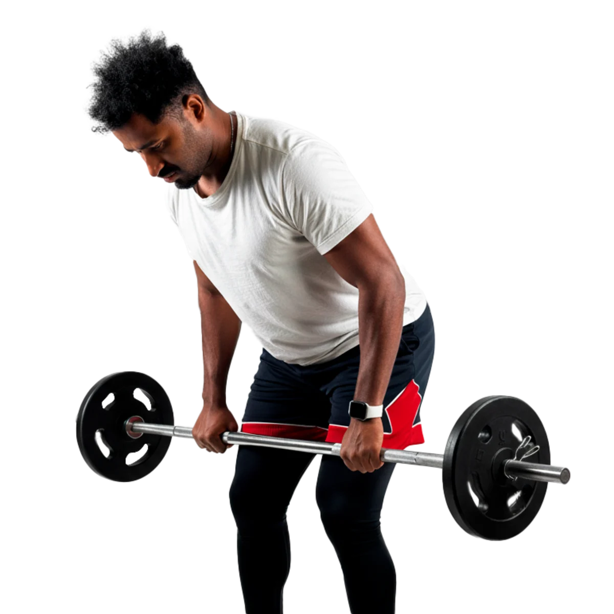 Barra de Musculação Reta 1,80m Maciça 28mm e Presilhas Envolst