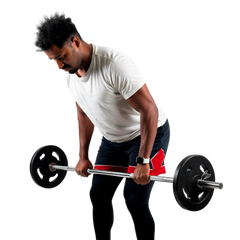 Barra de Musculação Reta 1,80m Maciça 28mm e Presilhas Envolst