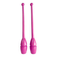 Maças de ginástica rítmica infantil 38~40cm Pista e Campo - Rosa