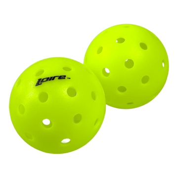 Kit 12 Bolas de Pickleball Outdoor Loire 40 Furos Amarelas