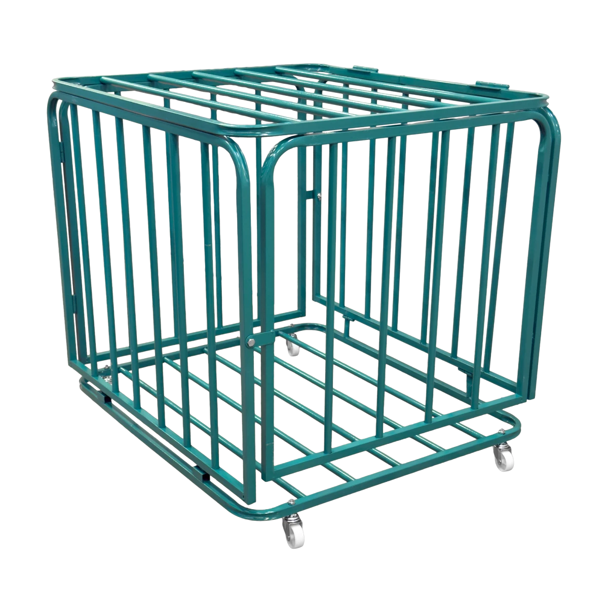 Carrinho guarda volumes de aço para transporte e armazenagem de bolas Pista e Campo