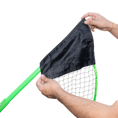 Kit Portátil de Badminton com Rede e Maleta