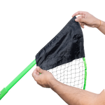 Kit Portátil de Badminton com Rede e Maleta